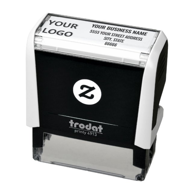 Your Logo or Photo Name Return Address Stamp (Product)