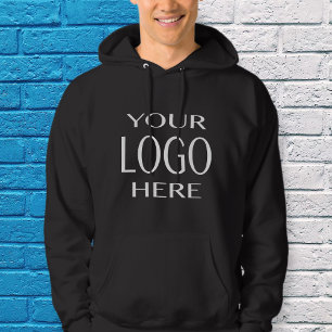 Your Logo or Photo   Simple Image Replacement Hoodie