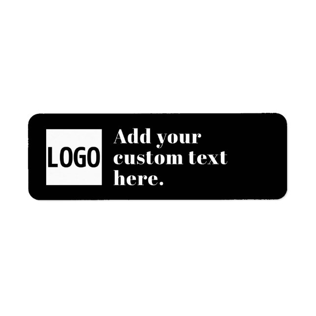 Your Logo or Uploaded Image & Editable Retro Text (Front)