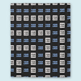 Your Logo or Uploaded Image Geometric Pattern Fleece Blanket