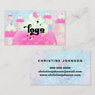 your logo pastry shop business card