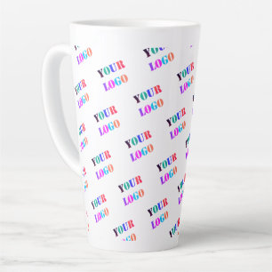 Your Logo Photo Business Promotional Personalised  Latte Mug