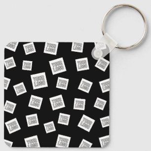 Your Logo, Photo or other Image   Random Placement Key Ring