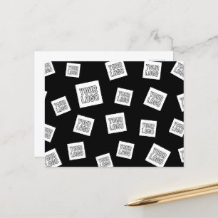 Your Logo, Photo or other Image Random Placement Postcard