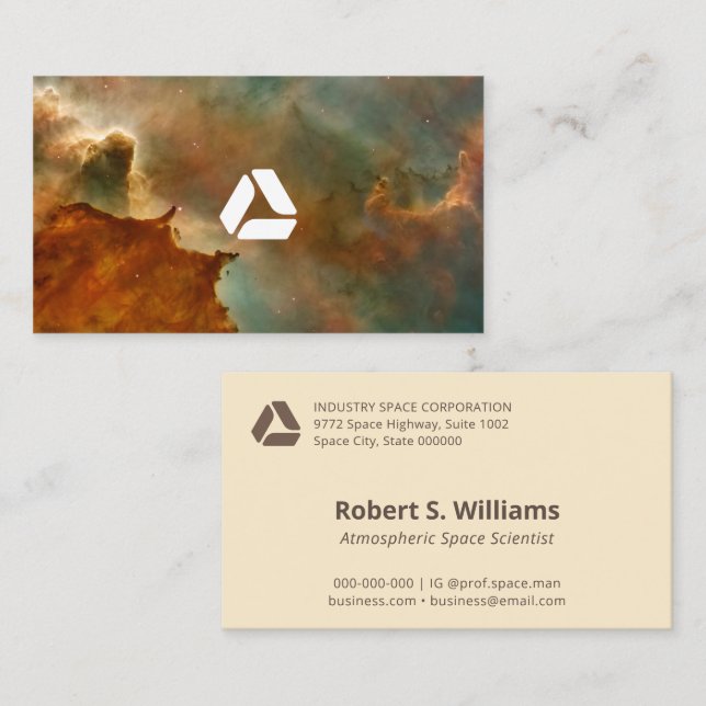 Your Logo Professional Business Card (Front/Back)