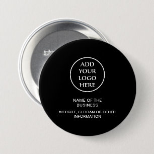 Your Logo Professional Business Company Corporate 7.5 Cm Round Badge