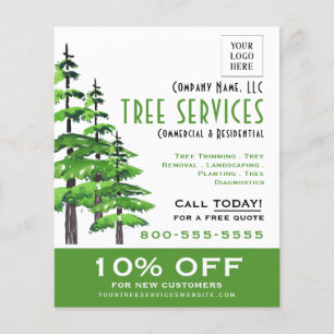 Your Logo Professional Tree Services Flyer