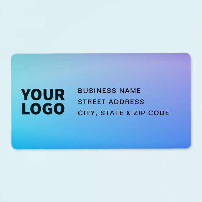 Your Logo | Purple Blue Green Ombre (Creator Uploaded)