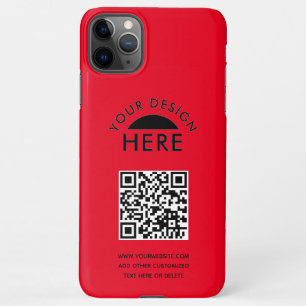 Your Logo & QR Code Business Promotiona iPhone Cas 11Pro Max Case