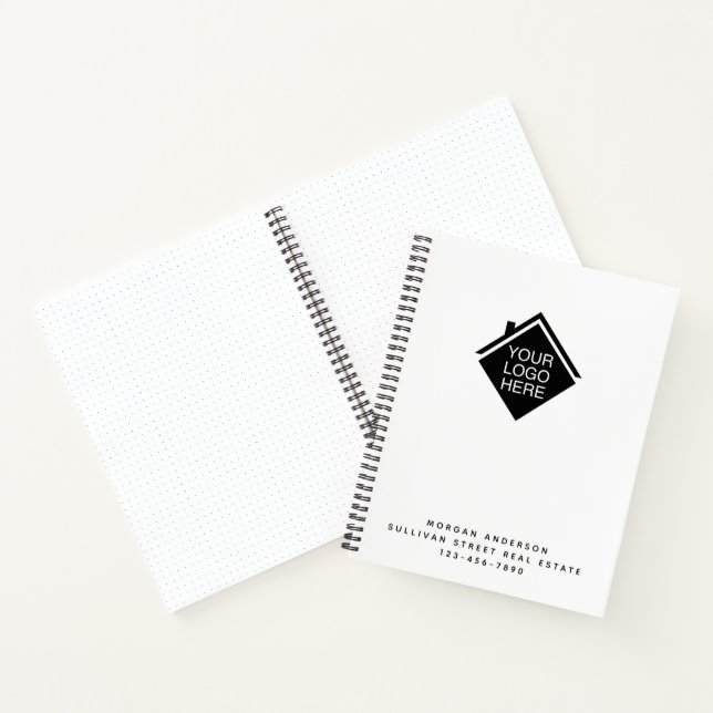 Your Logo Real Estate Modern Minimalist Notebook (Inside)