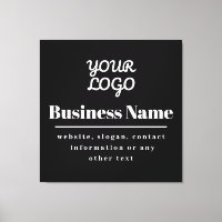 Your Logo Retro-Modern Black & White