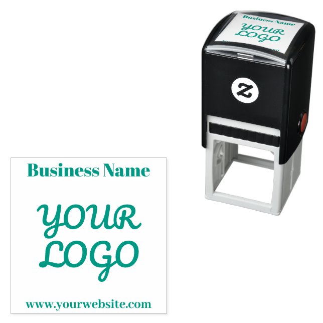 Your Logo Retro-Modern Self-inking Stamp (In Situ)