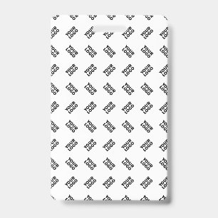 Your Logo   Simple Alternating Repeating Pattern ID Badge