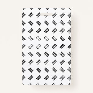 Your Logo   Simple Alternating Repeating Pattern ID Badge