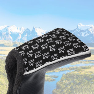 Your Logo   Simple Repeating Logo Pattern  Golf Head Cover