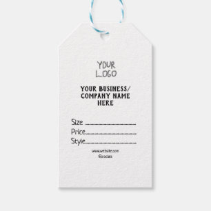 Your logo  social media QR code Price tags