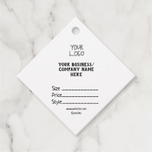 Your logo  social media QR code Price tags