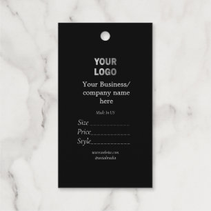 Your logo  social media QR code Price tags