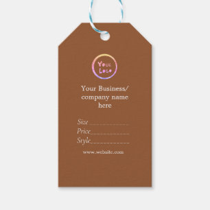 Your logo  social media QR code Price tags