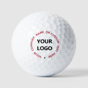 Your Logo Text and Colours Professional Golf Balls