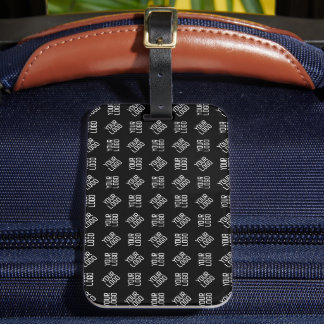 Your Logo | Unique Alternating Logo or Design Luggage Tag