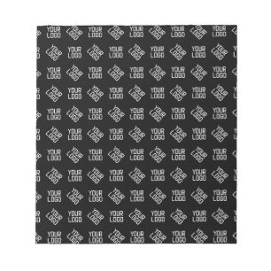 Your Logo   Unique Alternating Logo or Design Notepad