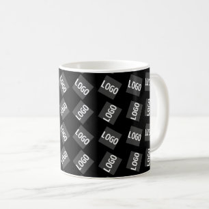 Your Logo   Unique Geometric Pattern Coffee Mug