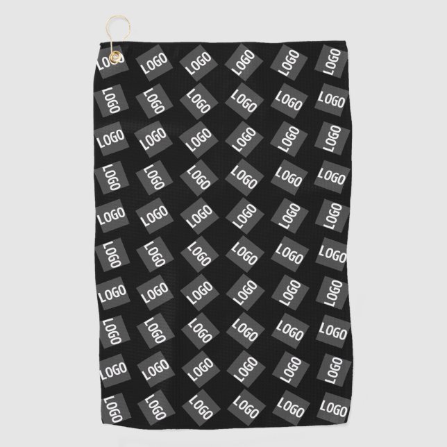Your Logo | Unique Logo, Design or Image Pattern  Golf Towel (Front)