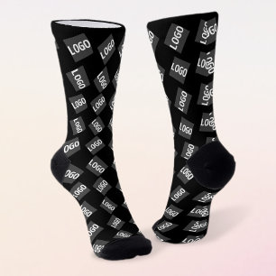Your Logo   Unique Logo, Design or Image Pattern  Socks