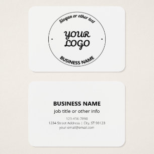 Your Logo with Editable Slogan & Business Name