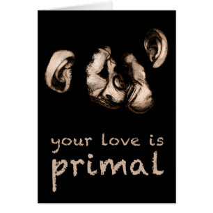 your love is primal : kissing chimps
