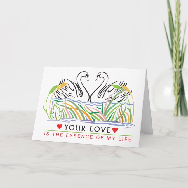 Your Love is The Essence of my Life Card (Front)