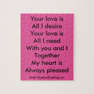 Your love jigsaw puzzle