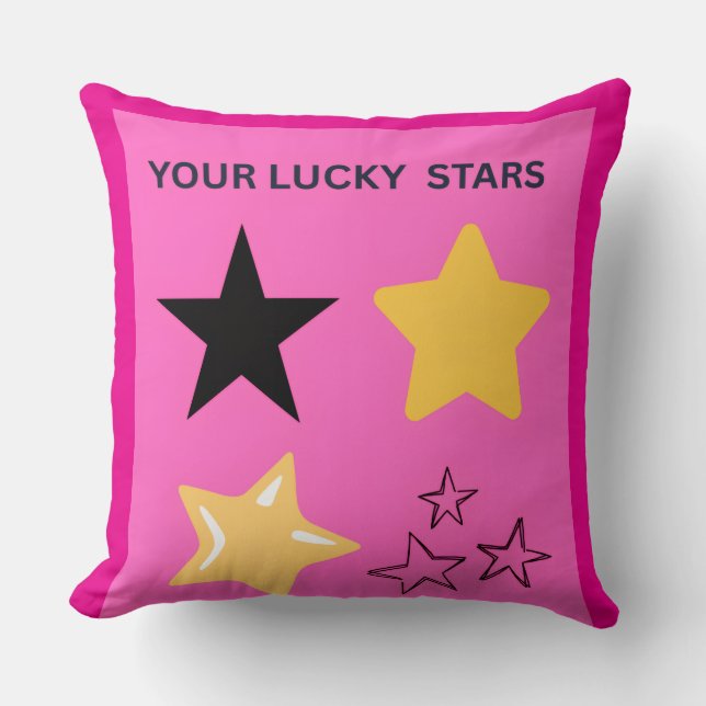 YOUR LUCKY STARS CUSHION (Front)