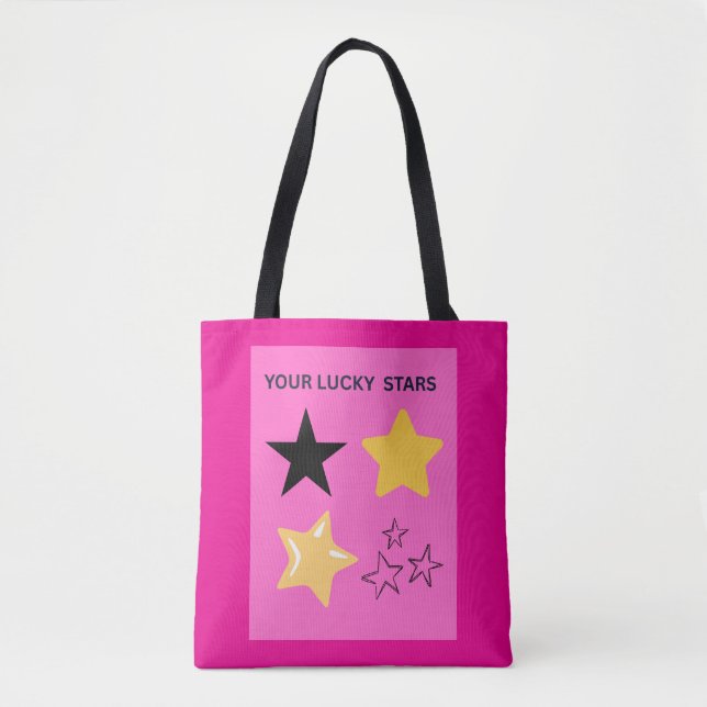 YOUR LUCKY STARS TOTE BAG (Front)