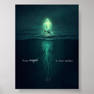 Your Magick is Your Anchor Motivational Poster