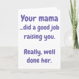 Your Mama Card