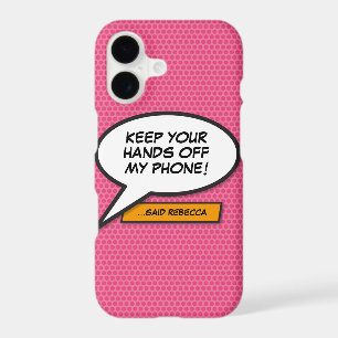 Your Message Speech Bubble Fun Retro Comic Book