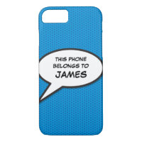 Your Message Speech Bubble Fun Retro Comic Book