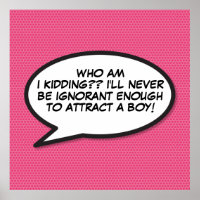 Your Message Speech Bubble Fun Retro Comic Book