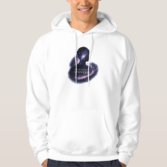 Your Mind is a Universe Hoodie (Front)