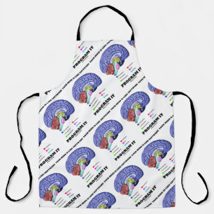Your Mind Is Like Software Program It Brain Advice Apron
