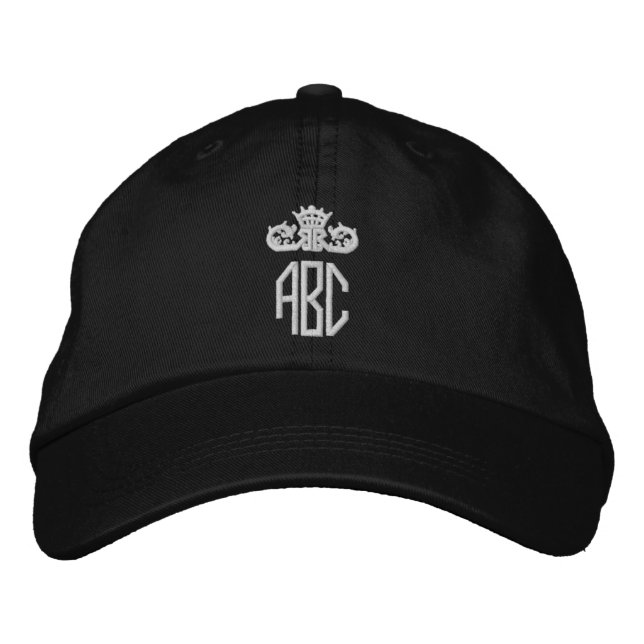 Your Monogram Personalised  Embroidered Hat (Front)