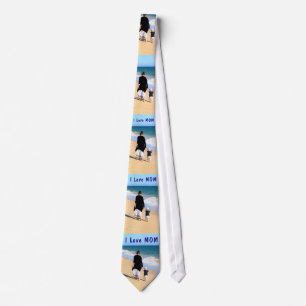 Your Mum Photo Neck Tie and Text Personalised Gift