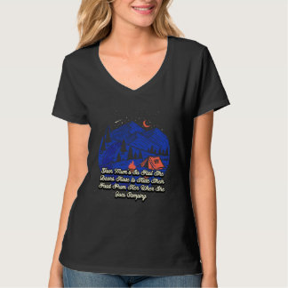 Your Mums So Fast Camping Mum Camper Mother Funny  T-Shirt
