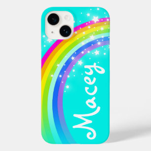 Your name 5 letter rainbow aqua iphone 5 case