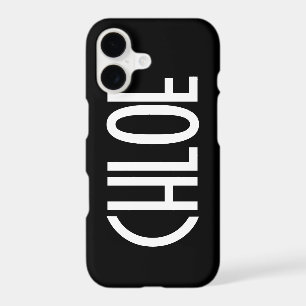 Your Name, Bold White Text Black