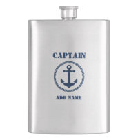 Your Name Captain Flask Sea Anchor