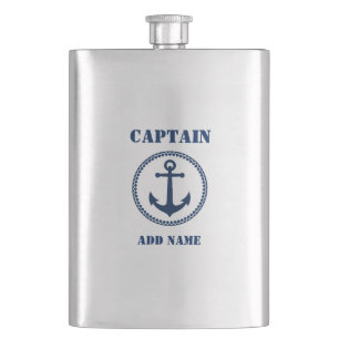 Your Name Captain Flask Sea Anchor