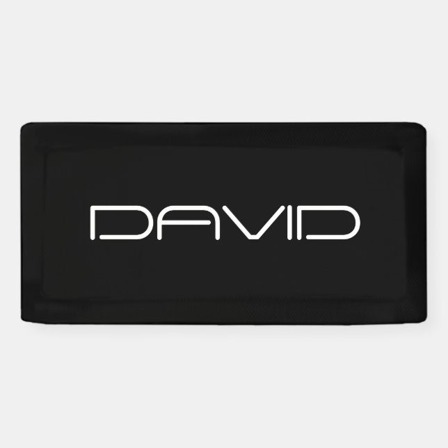 Your Name | Cool Stylised Customisable Text Banner (Horizontal)